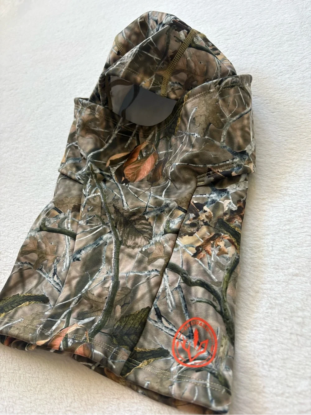 Camo Hooded Balaclava - Realtree-Style Camouflage